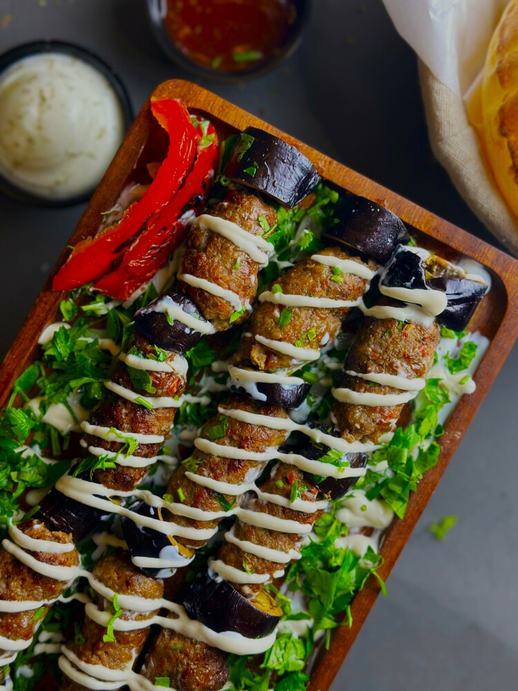 كباب باذنجان / Eggplant Kebab